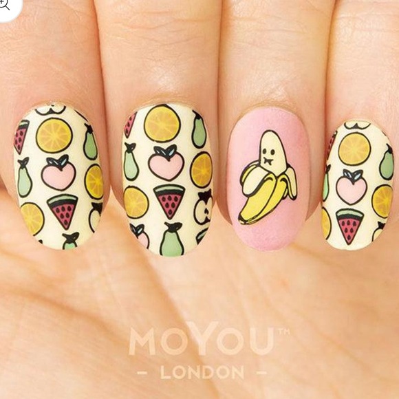 MoYou London nail art stamping plate in Kawaii 03 NWOT - Picture 3 of 4